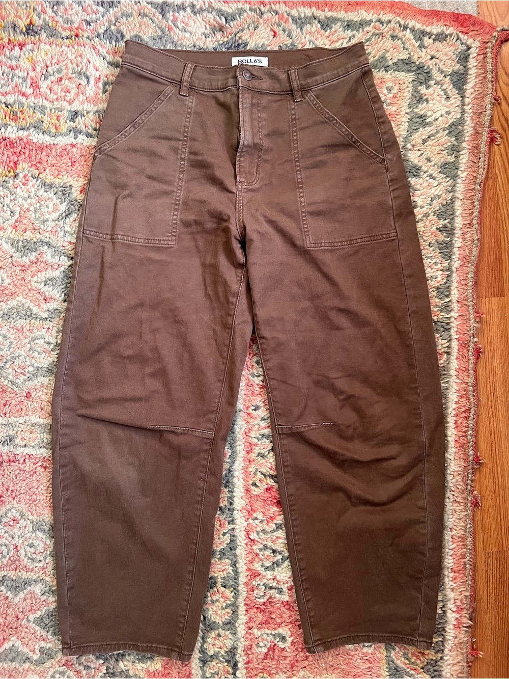 Rolla's Gigi Barrel Trade Jeans in nutmeg